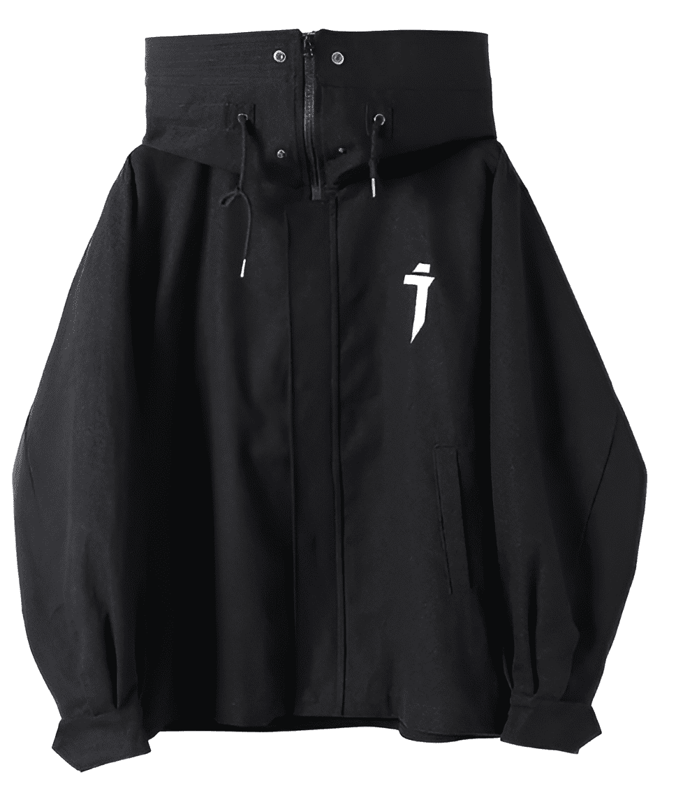 Veste ERI techwear noir simple