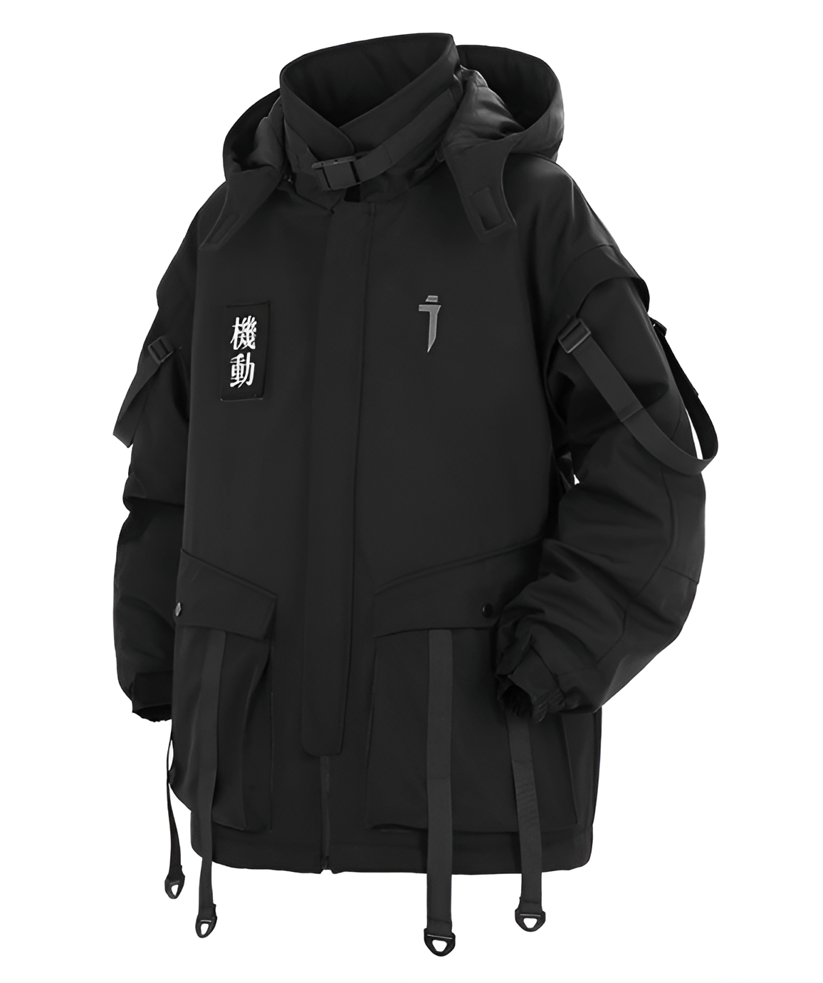 Manteau FUYU Techwear noir