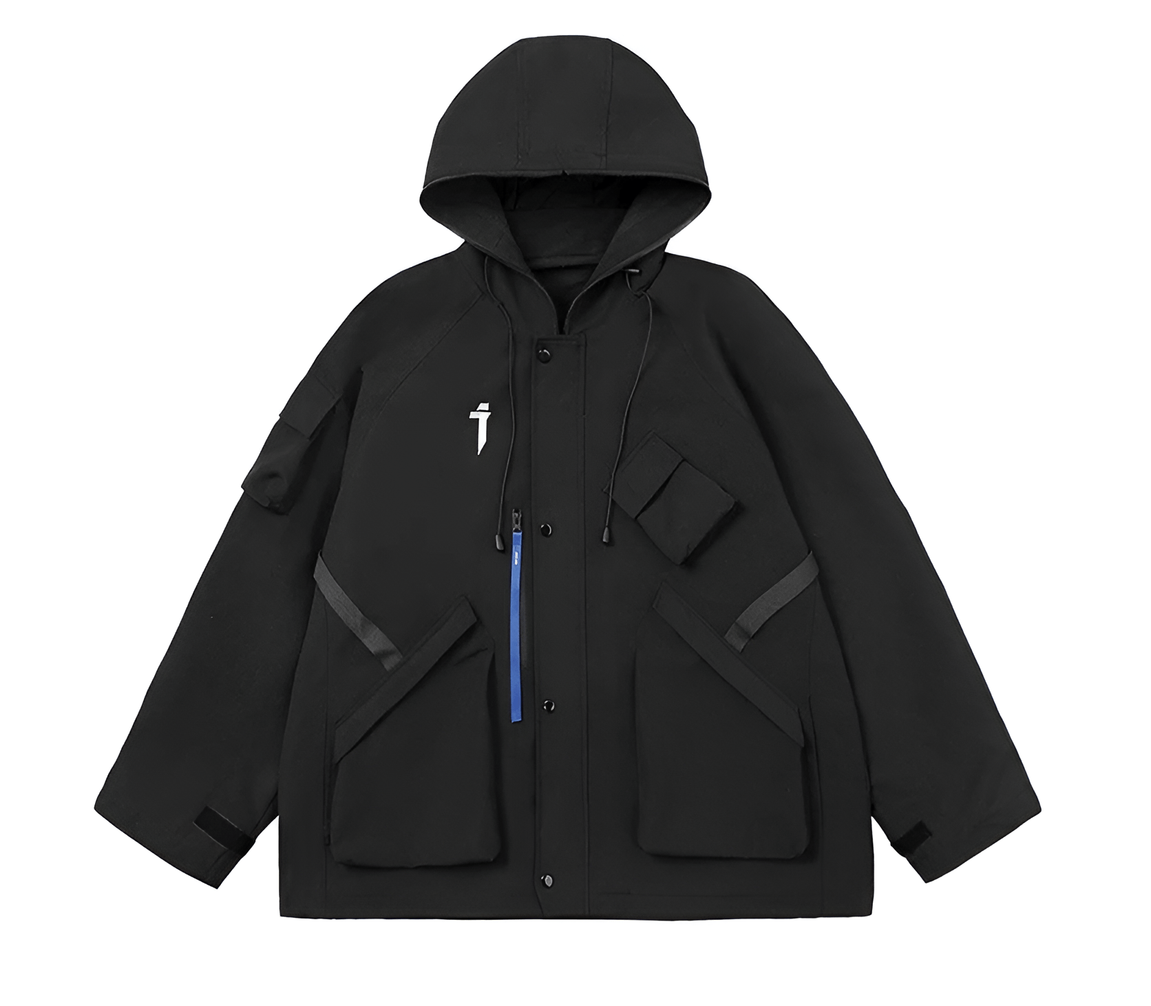 Manteau HEISA Techwear noir