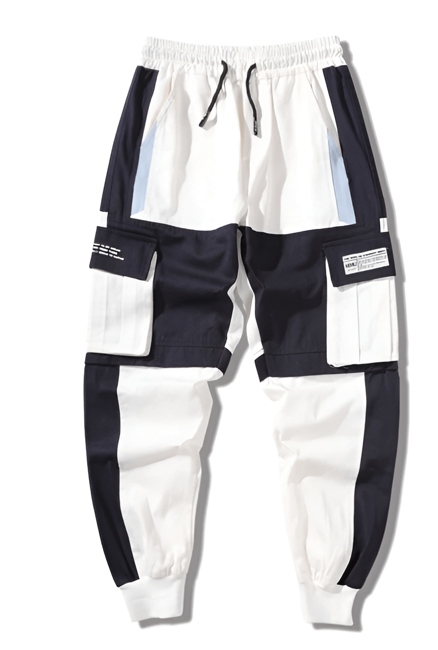 Pantalon JOGINGU techwear blanc