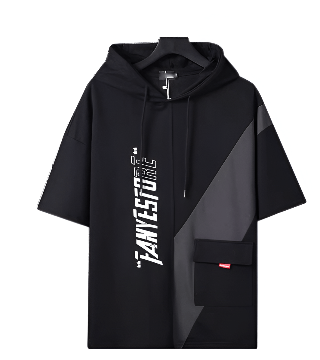 T-Shirt KURAI techwear noir